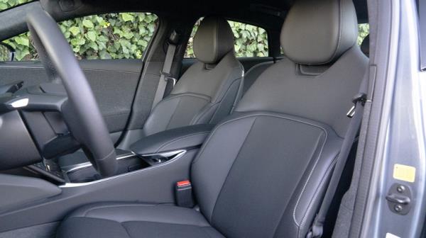 Lucid Air Pure front seats