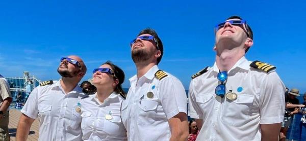 公主邮轮提供地中海之旅，观赏2026年的日全食
