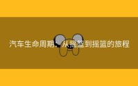汽车生命周期：从摇篮到摇篮的旅程