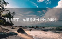 智行天下：车辆稳定性控制的奥秘