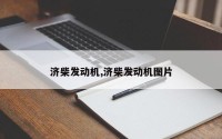 济柴发动机,济柴发动机图片