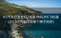 H7汽车灯泡大灯2支装 PHILIPS飞利浦LED (h7汽车灯泡哪个牌子的好)
