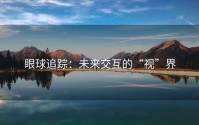 眼球追踪：未来交互的“视”界