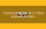 汽车的标志有哪些图片 牌子? (汽车的标志有哪些图片 牌子)