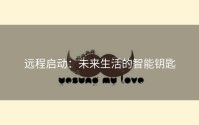 远程启动：未来生活的智能钥匙