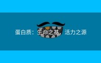 蛋白质：生命之基，活力之源