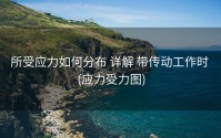 所受应力如何分布 详解 带传动工作时 (应力受力图)