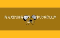 青光眼的隐秘世界：守护光明的无声战士