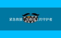 紧急救援：生命线上的守护者