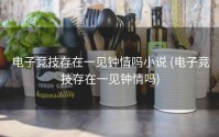 电子竞技存在一见钟情吗小说 (电子竞技存在一见钟情吗)