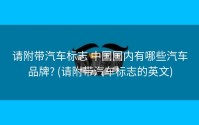 请附带汽车标志 中国国内有哪些汽车品牌? (请附带汽车标志的英文)