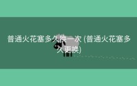普通火花塞多久换一次 (普通火花塞多久更换)