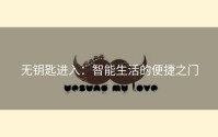 无钥匙进入：智能生活的便捷之门