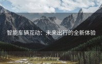 智能车辆互动：未来出行的全新体验