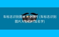 车标志识别图片大全图片 (车标志识别图片大全图片及名字)