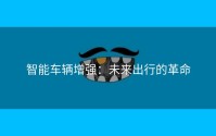 智能车辆增强：未来出行的革命