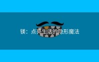 镁：点亮生活的隐形魔法