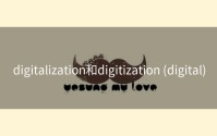 digitalization和digitization (digital)