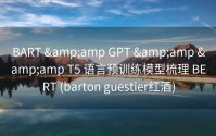 BART &amp GPT &amp &amp T5 语言预训练模型梳理 BERT (barton guestier红酒)