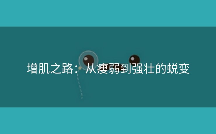 增肌之路：从瘦弱到强壮的蜕变