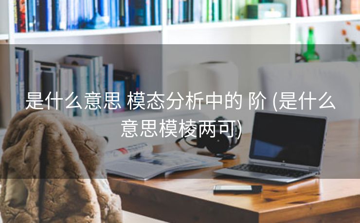 是什么意思 模态分析中的 阶 (是什么意思模棱两可)