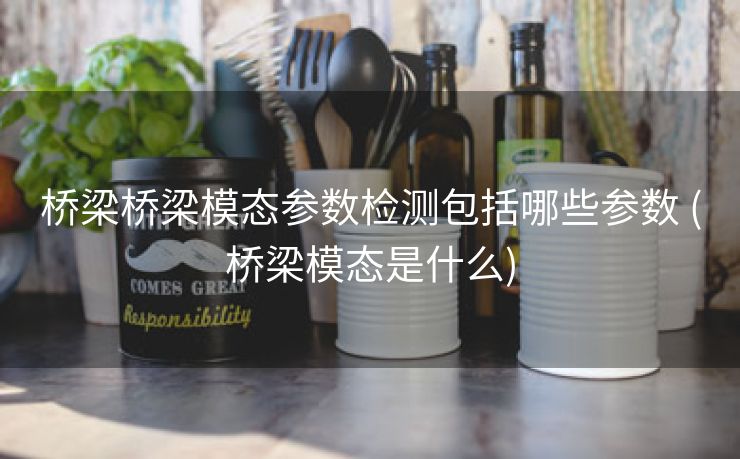 桥梁桥梁模态参数检测包括哪些参数 (桥梁模态是什么)