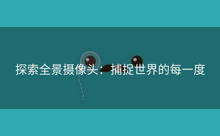 探索全景摄像头：捕捉世界的每一度