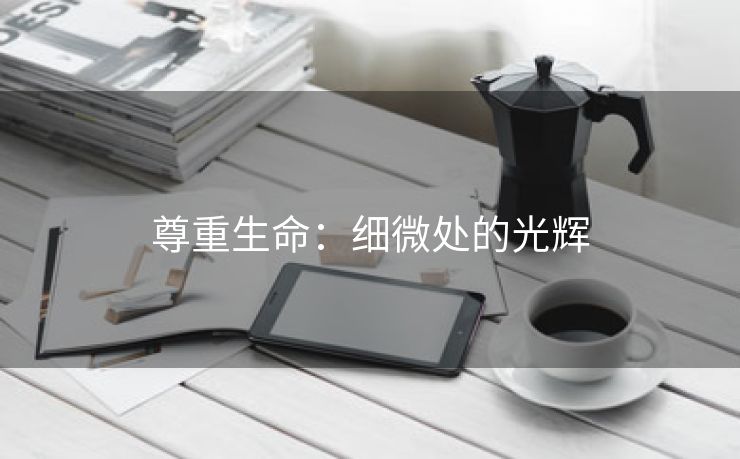 尊重生命：细微处的光辉