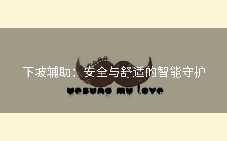 下坡辅助：安全与舒适的智能守护