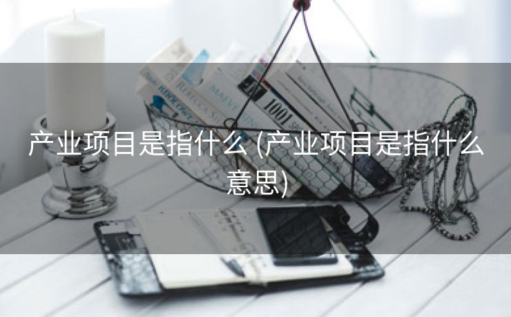 产业项目是指什么 (产业项目是指什么意思)