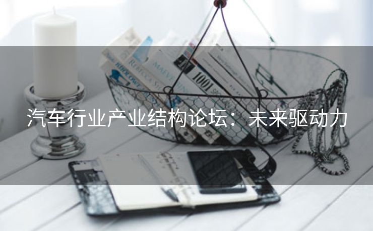 汽车行业产业结构论坛：未来驱动力