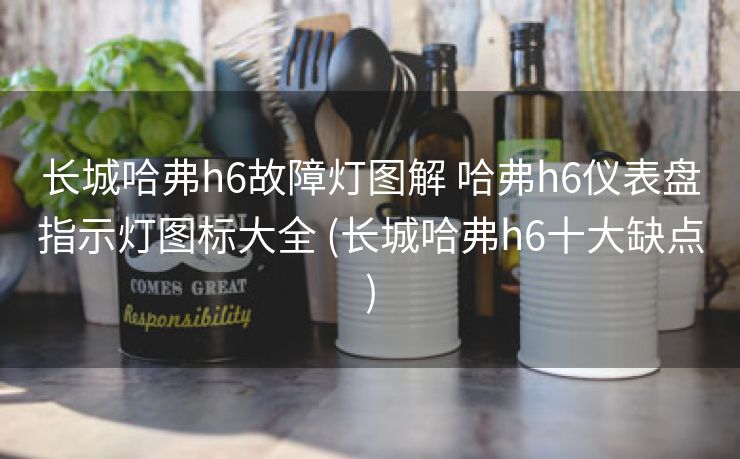 长城哈弗h6故障灯图解 哈弗h6仪表盘指示灯图标大全 (长城哈弗h6十大缺点)